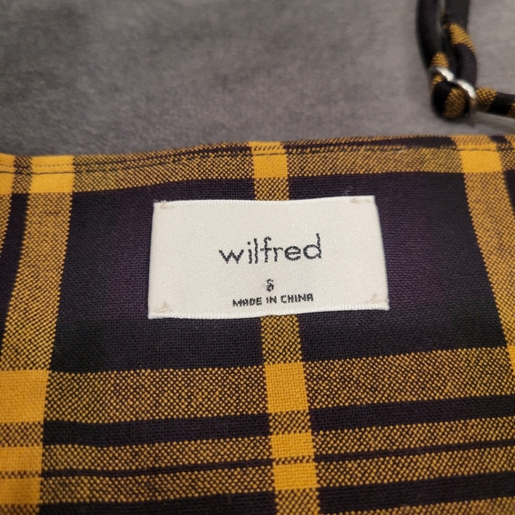 Aritzia Isabelle Women's Gingham Plaid Mini Dress Size 6 - Picture 8 of 10